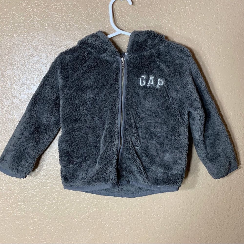 Gap toddler girl dark gray jacket